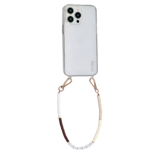 Chain strap, a utility wrist strap or a rope wrist strap the perfect solution to keep your phone safe while keeping your hands free. Discover collection including 2-in-1 utility cross-body strap, the stylish rope cross-body strap.
