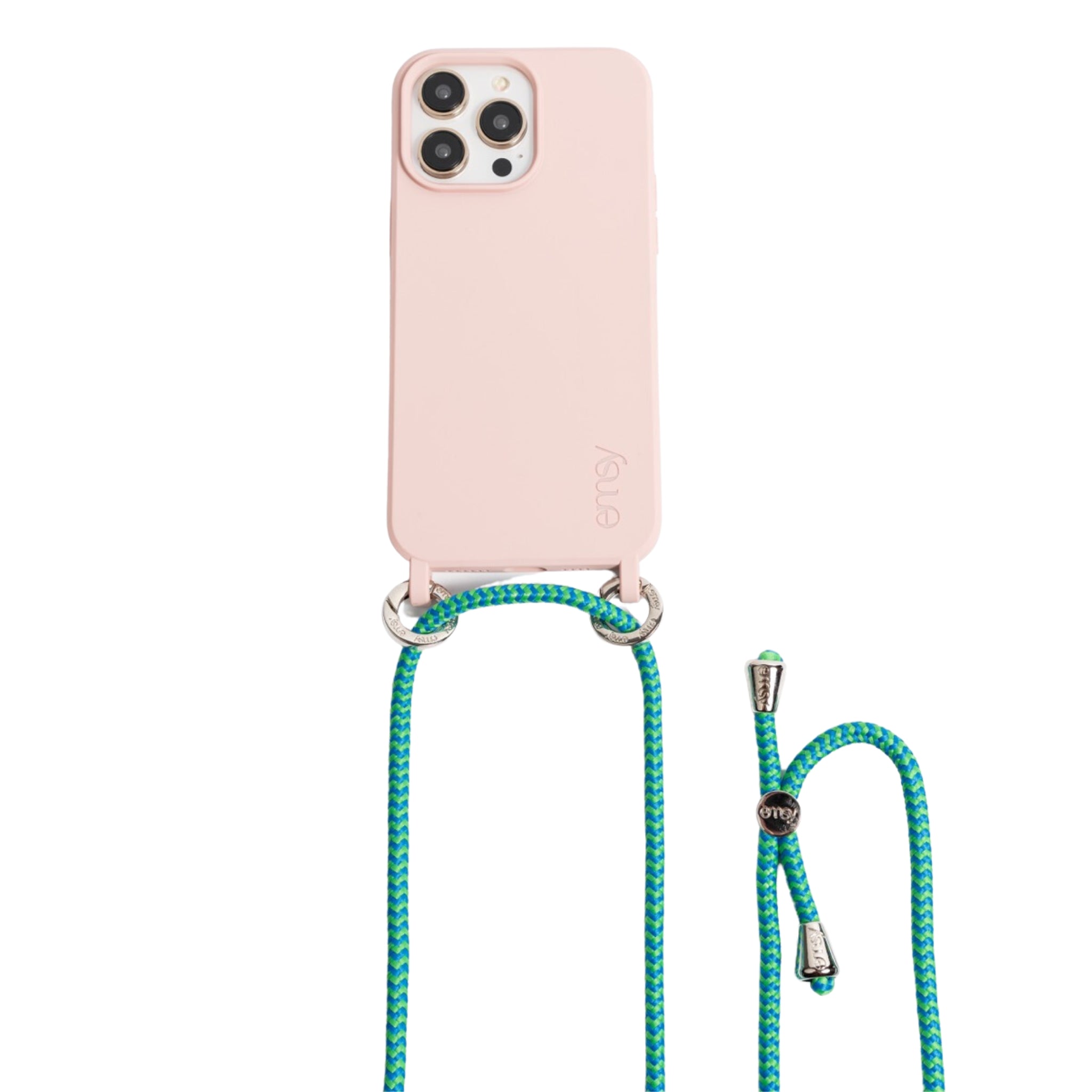 Universal phone patch designed to convert any iPhone, Samsung, or Huawei model into a crossbody phone case. This versatile accessory features a durable adhesive back that attaches securely to your smartphone, allowing you to add a crossbody strap for hands-free convenience. Ideal for on-the-go activities, it ensures your phone is always accessible while providing a modern, practical way to carry your device. Perfect for those who value functionality and style.