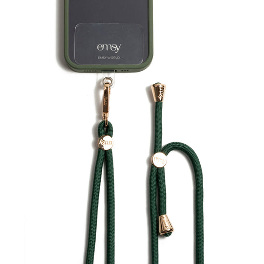 Universal phone patch designed to convert any iPhone, Samsung, or Huawei model into a crossbody phone case. This versatile accessory features a durable adhesive back that attaches securely to your smartphone, allowing you to add a crossbody strap for hands-free convenience. Ideal for on-the-go activities, it ensures your phone is always accessible while providing a modern, practical way to carry your device. Perfect for those who value functionality and style.