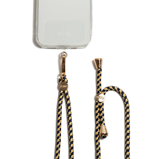 Emsy Australia crossbody phone cases are compatible with iPhone, Samsung models. The cases offer protection with durable cords, keeping phones secure with fashionable coloured ropes to elevate your style. Fashion hands-free phone accessories