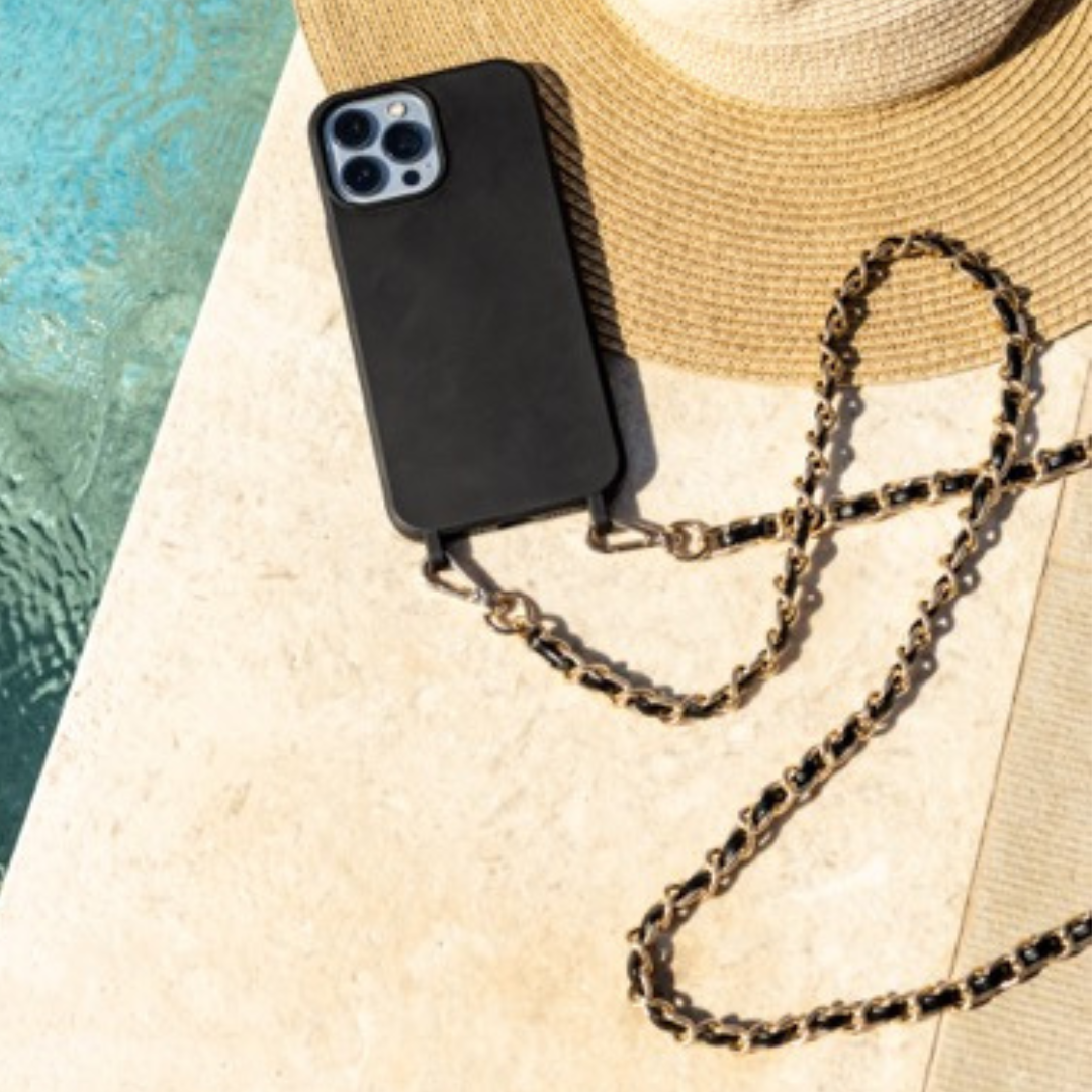 Emsy Australia's crossbody phone cases are tailor-made for iPhone and Samsung models, offering stylish protection with a practical edge. These fashionable phone accessories come equipped with durable cords, chain straps, utility wrist straps, and the new addition of chain wristlets, ensuring your device remains secure while providing hands-free ease. Elevate your style with our vibrant colored ropes and versatile strap options, including the 2-in-1 utility cross-body strap and the elegant rope cross-body st