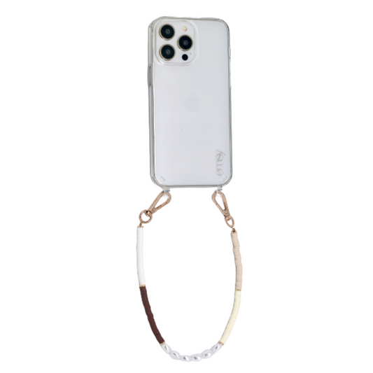 Chain strap, a utility wrist strap or a rope wrist strap the perfect solution to keep your phone safe while keeping your hands free. Discover collection including 2-in-1 utility cross-body strap, the stylish rope cross-body strap.