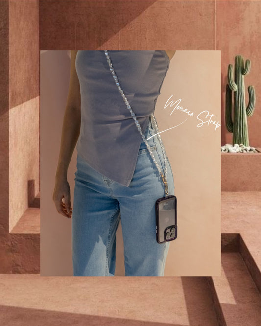 Emsy Australia crossbody phone cases are compatible with iPhone, Samsung models. The cases offer protection with durable cords, keeping phones secure with fashionable coloured ropes to elevate your style. Fashion hands-free phone accessories. 

Pearl strap from Emily in Paris Netflix, a utility wrist strap or a rope wrist strap the perfect solution to keep your phone safe while keeping your hands free. Discover collection including 2-in-1 utility cross-body strap, the stylish rope cross-body strap.