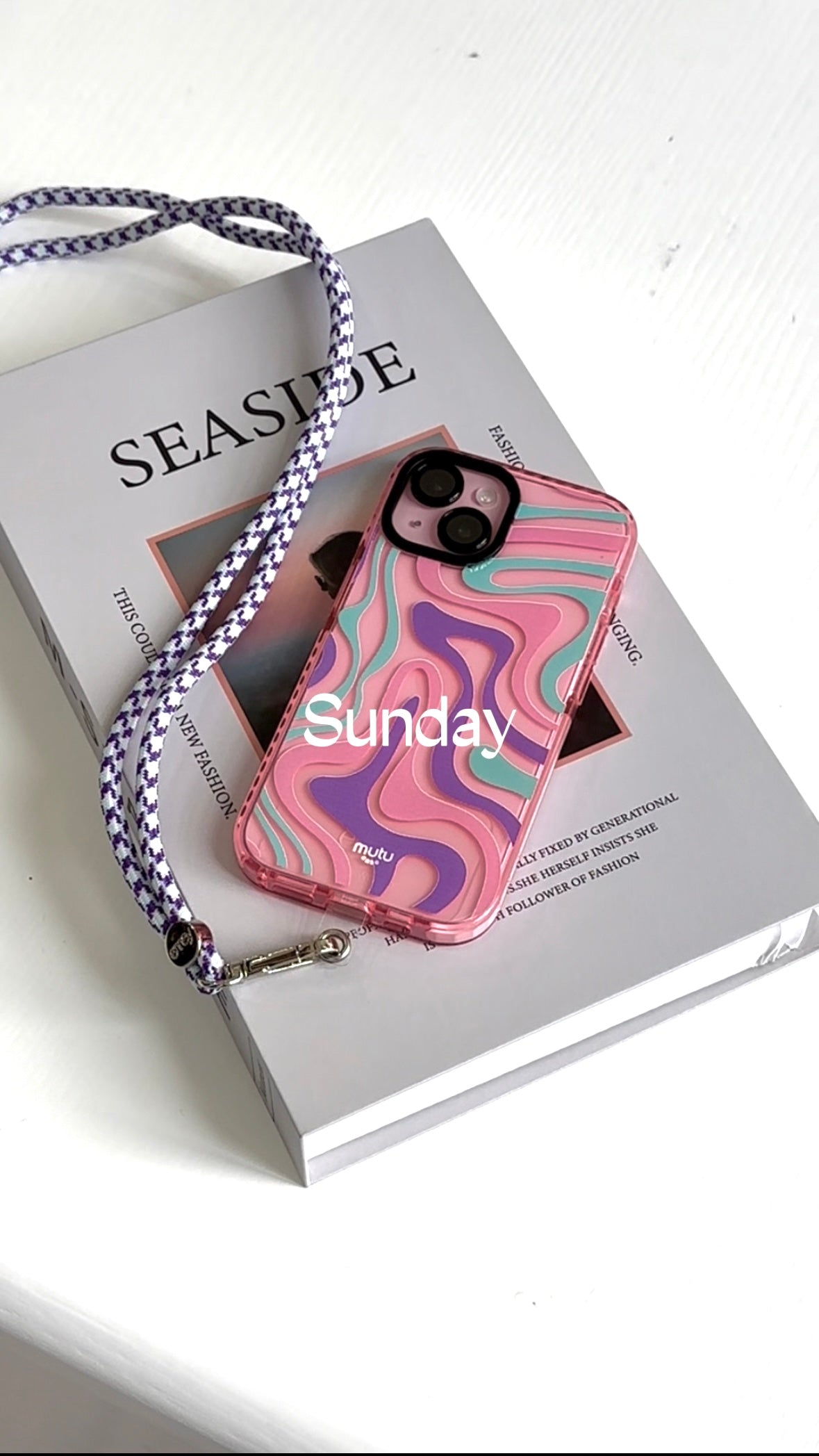 Emsy Australia crossbody phone cases are compatible with iPhone, Samsung models. The cases offer protection with durable cords, keeping phones secure with fashionable coloured ropes to elevate your style. Fashion hands-free phone accessories