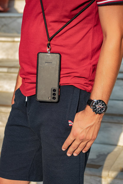 Stylish phone cords adorned with customizable charms, offering a unique and personalized touch. Perfect for adding flair to your phone accessories, with a variety of designs to match any style.