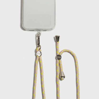 Stylish phone cords adorned with customizable charms, offering a unique and personalized touch. Perfect for adding flair to your phone accessories, with a variety of designs to match any style.