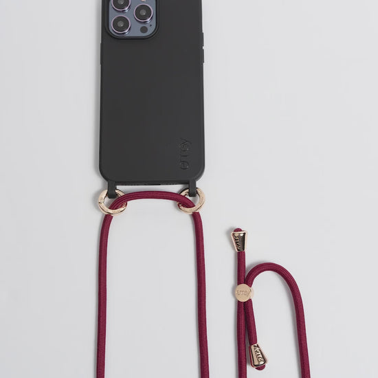 Emsy Australia's crossbody phone cases are tailor-made for iPhone and Samsung models, offering stylish protection with a practical edge. These fashionable phone accessories come equipped with durable cords, chain straps, utility wrist straps, and the new addition of chain wristlets, ensuring your device remains secure while providing hands-free ease. Elevate your style with our vibrant colored ropes and versatile strap options, including the 2-in-1 utility cross-body strap and the elegant rope cross-body st