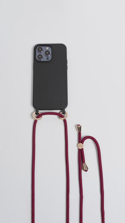 Emsy Australia's crossbody phone cases are designed for iPhone and Samsung models, providing stylish and durable protection. These fashionable phone cases feature secure, sturdy cords and come with various options like chain straps, utility wrist straps, or rope wrist straps, ensuring your phone stays safe while allowing hands-free convenience. Elevate your mobile accessory game with our trendy coloured ropes that complement any style. Explore our extensive collection, which includes the versatile 2-in-1 ut