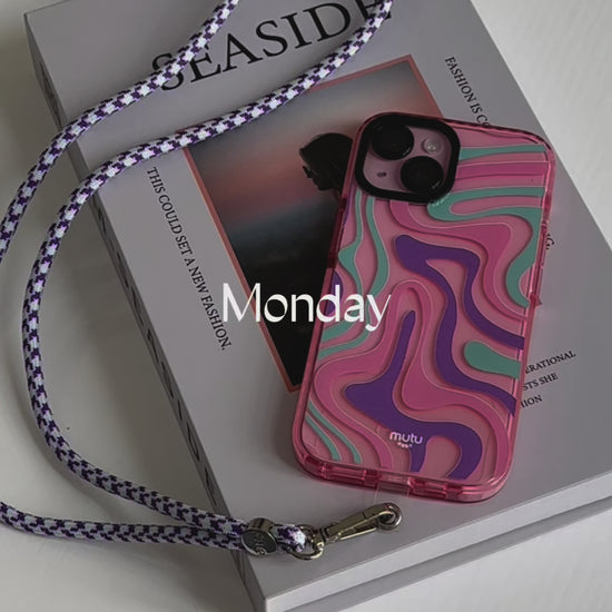 Emsy Australia crossbody phone cases are compatible with iPhone, Samsung models. The cases offer protection with durable cords, keeping phones secure with fashionable coloured ropes to elevate your style. Fashion hands-free phone accessories