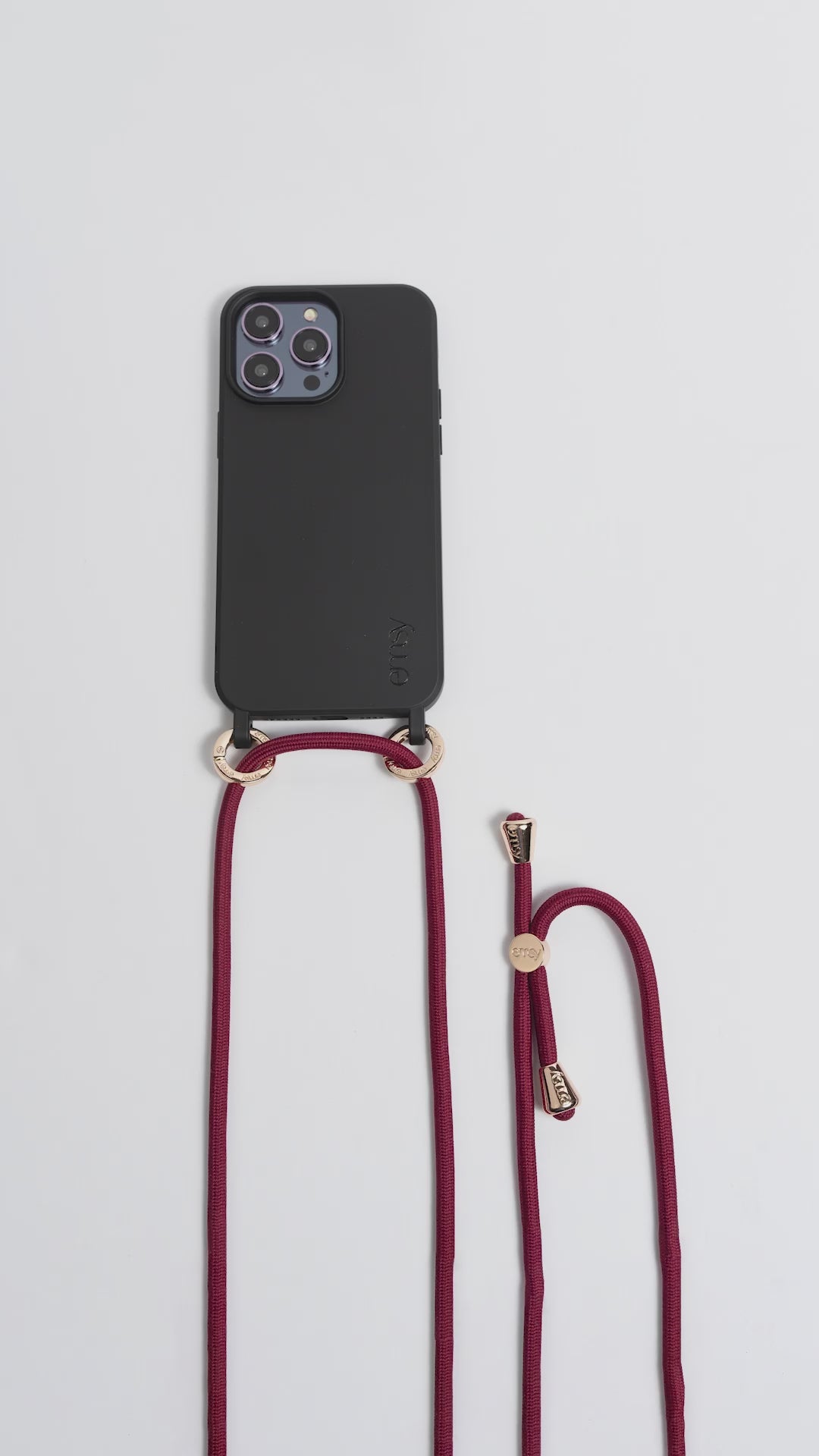 Universal phone patch designed to convert any iPhone, Samsung, or Huawei model into a crossbody phone case. This versatile accessory features a durable adhesive back that attaches securely to your smartphone, allowing you to add a crossbody strap for hands-free convenience. Ideal for on-the-go activities, it ensures your phone is always accessible while providing a modern, practical way to carry your device. Perfect for those who value functionality and style.
