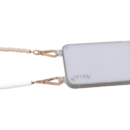 Chain strap, a utility wrist strap or a rope wrist strap the perfect solution to keep your phone safe while keeping your hands free. Discover collection including 2-in-1 utility cross-body strap, the stylish rope cross-body strap.