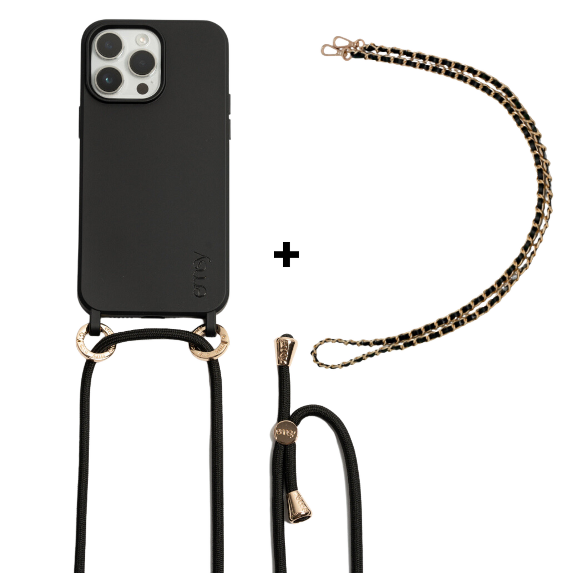 EMSY offers stylish and functional crossbody phone cases and wristlets. Made from premium vegan leather, our products feature interchangeable straps for hands-free convenience and versatile style. Chanel Style Charms and Chains for any Phone