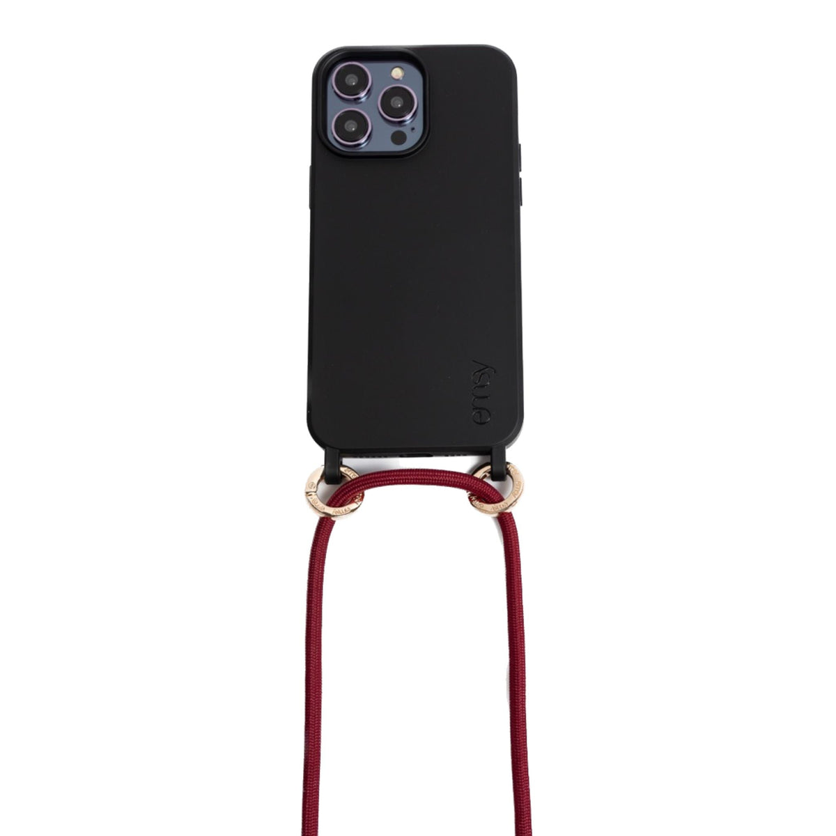 Emsy Australia crossbody phone cases are compatible with iPhone, Samsung models. The cases offer protection with durable cords, keeping phones secure with fashionable coloured ropes to elevate your style. Fashion hands-free phone accessories