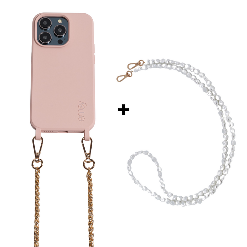 Emsy Australia crossbody phone cases are compatible with iPhone, Samsung models. The cases offer protection with durable cords, keeping phones secure with fashionable coloured ropes to elevate your style. Fashion hands-free phone accessories. 

Pearl strap from Emily in Paris Netflix, a utility wrist strap or a rope wrist strap the perfect solution to keep your phone safe while keeping your hands free. Discover collection including 2-in-1 utility cross-body strap, the stylish rope cross-body strap.